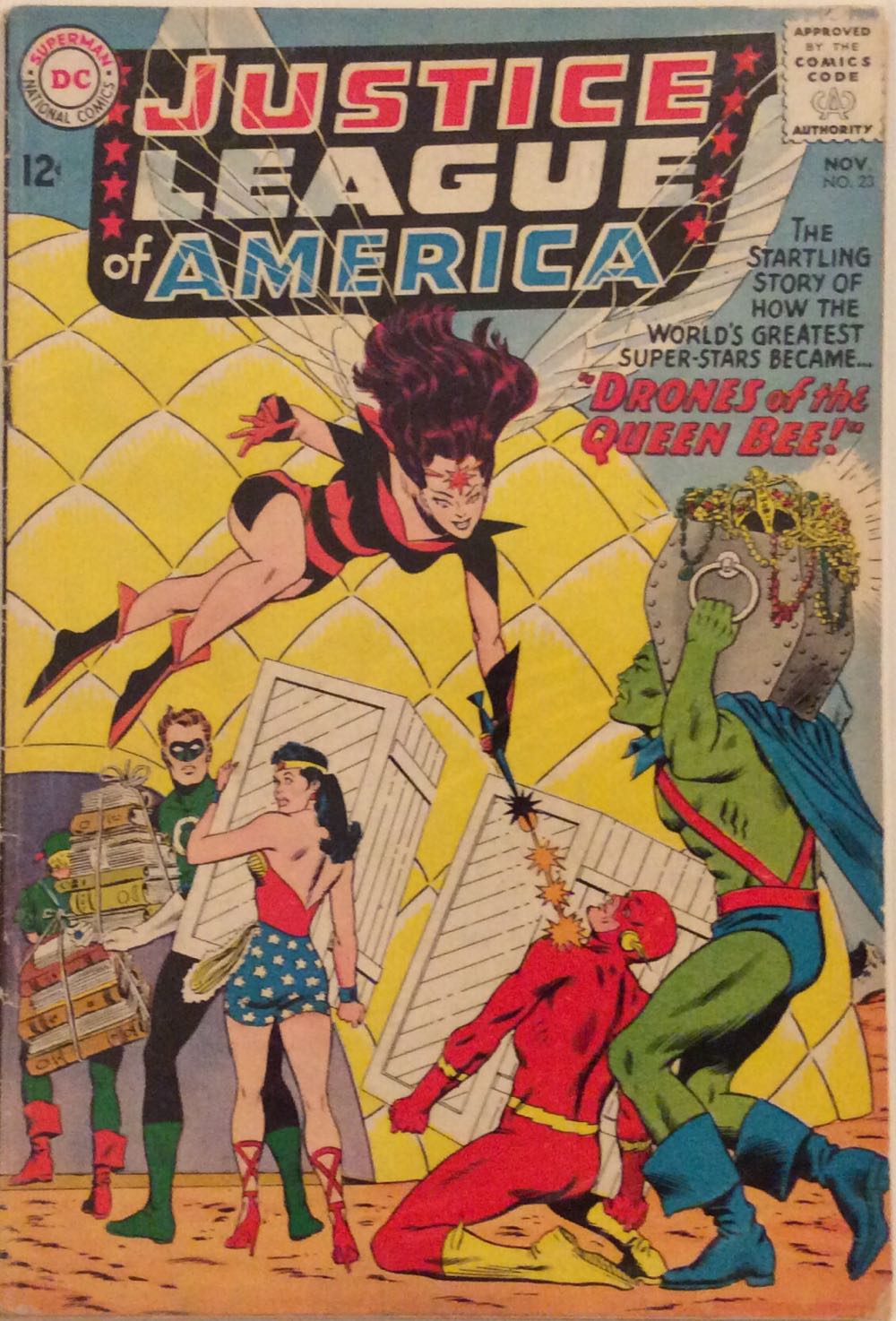 Justice League of America (1960) - DC Comics (23 - 11/1963) comic book collectible [Barcode 85224156] - Main Image 2