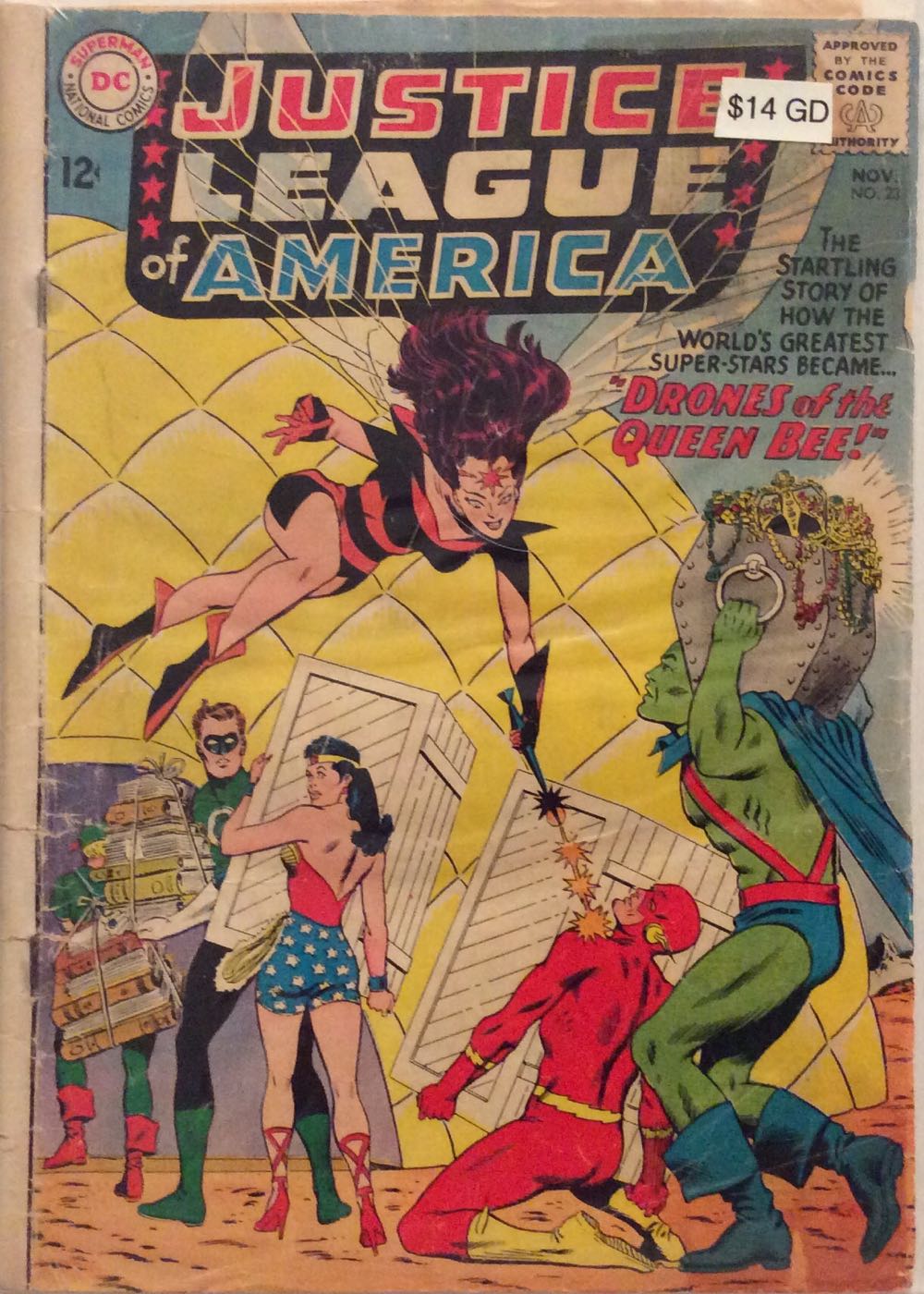 Justice League of America (1960) - DC Comics (23 - 11/1963) comic book collectible [Barcode 85224156] - Main Image 3
