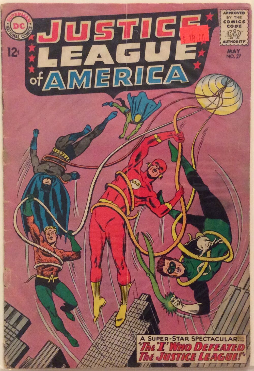 Justice League of America 27 - DC Comics (27 - 05/1964) comic book collectible [Barcode 555221448566] - Main Image 2