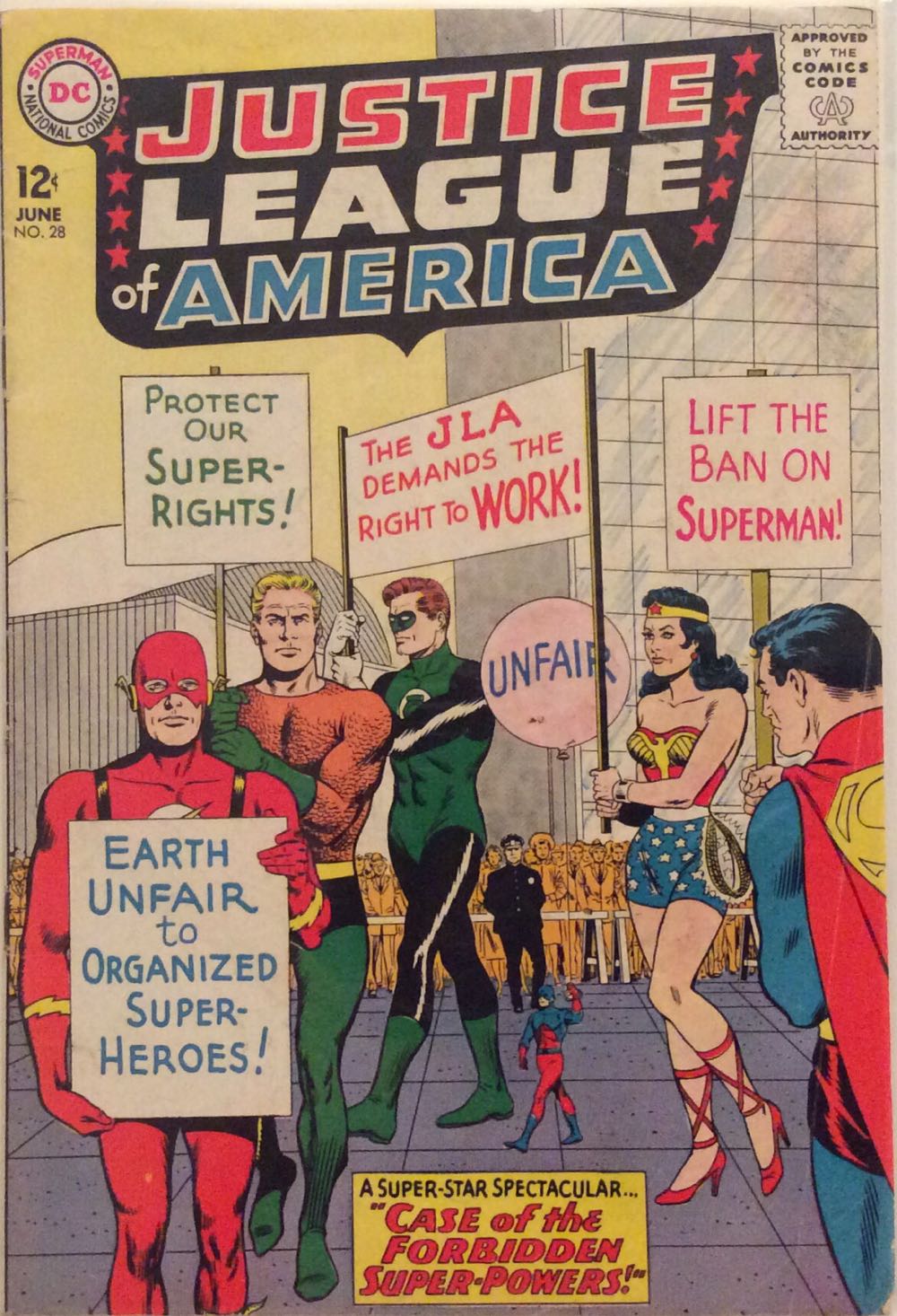 Justice League of America - DC Comics (28 - 06/1964) comic book collectible [Barcode 8522455] - Main Image 2