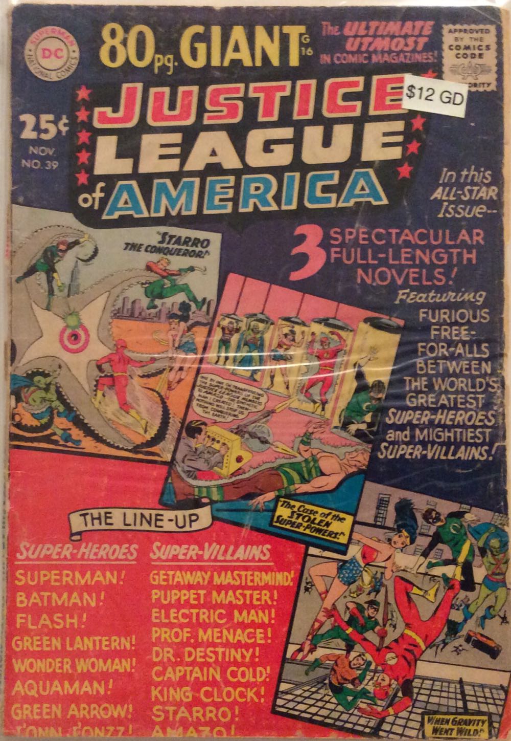 Justice League of America - DC (Detective Comics) (40 - Nov 1965) comic book collectible [Barcode 8551223655] - Main Image 2