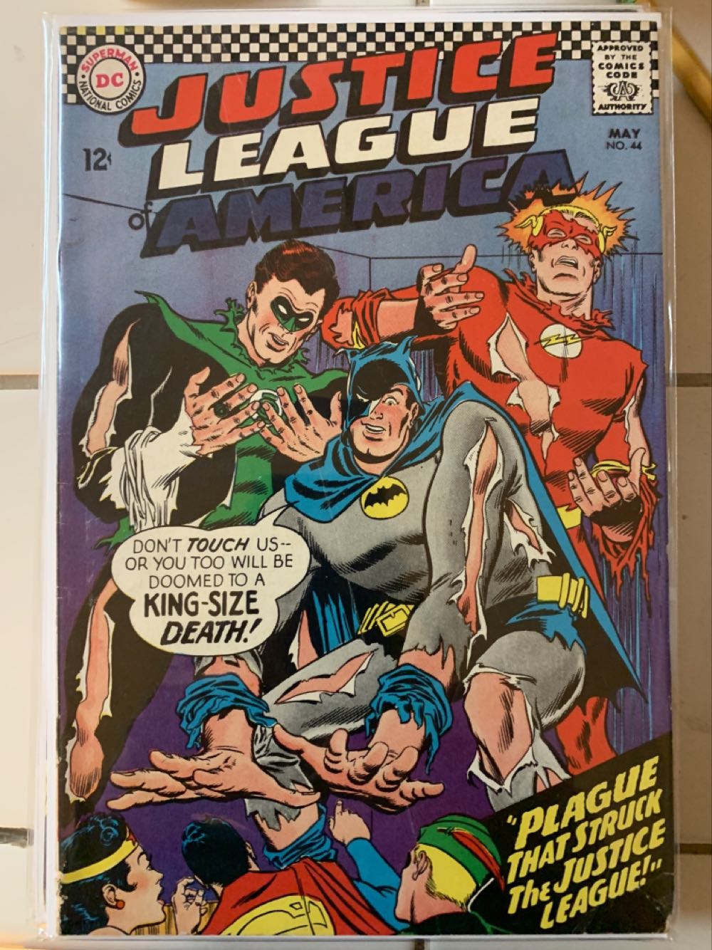 Justice League of America - DC (44 - May 1966) comic book collectible [Barcode 852244156] - Main Image 2