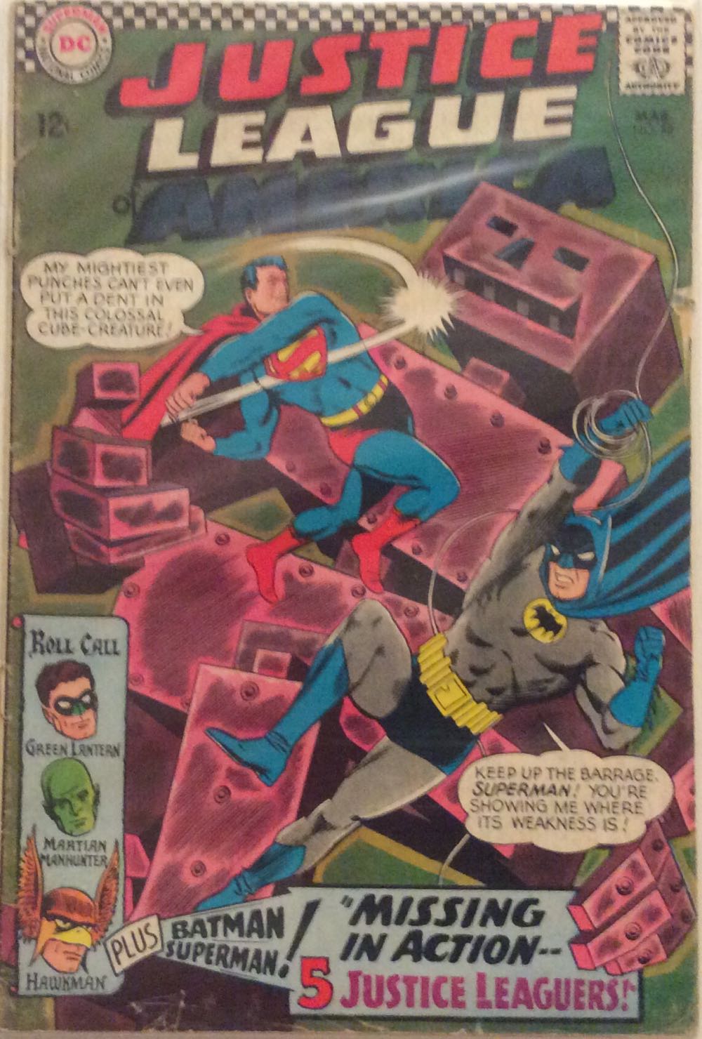 Justice League of America (1960) - DC Comics (52 - 03/1967) comic book collectible [Barcode 82544566] - Main Image 2