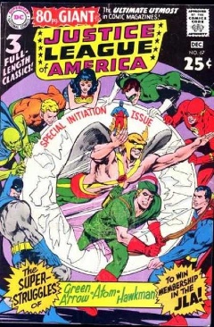 Justice League of America (1960) - DC Comics (67 - 12/1968) comic book collectible [Barcode 41552878] - Main Image 1
