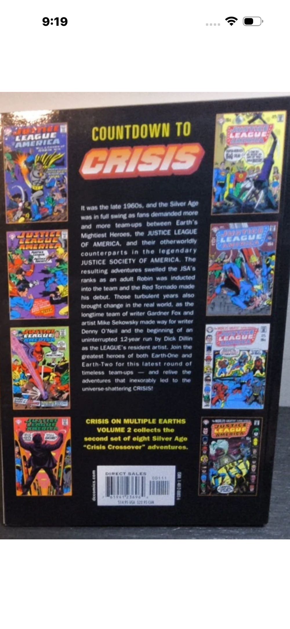 Justice League of America - DC (Detective Comics) (73 - Aug 1969) comic book collectible [Barcode 8541259] - Main Image 4