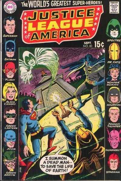 Justice League of America - DC Comics (83 - Sep 1970) comic book collectible [Barcode 85621485] - Main Image 3