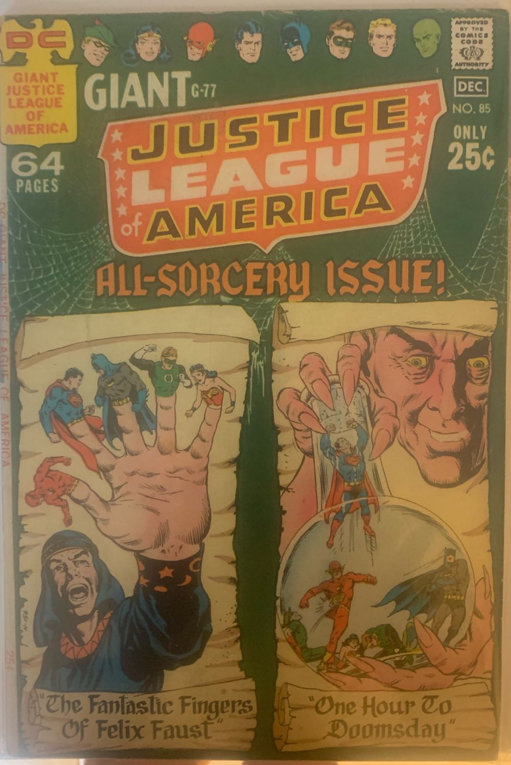 Justice League of America - DC Comics (85 - Dec 1970) comic book collectible [Barcode 905526] - Main Image 3