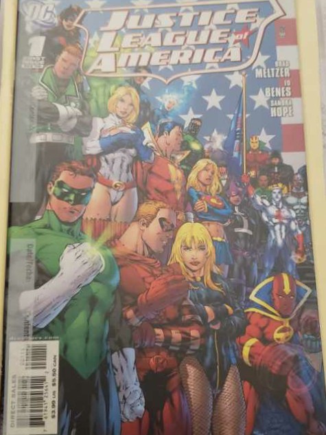 Justice League of America - DC (1 - Oct 2006) comic book collectible [Barcode 76194125641200111] - Main Image 2