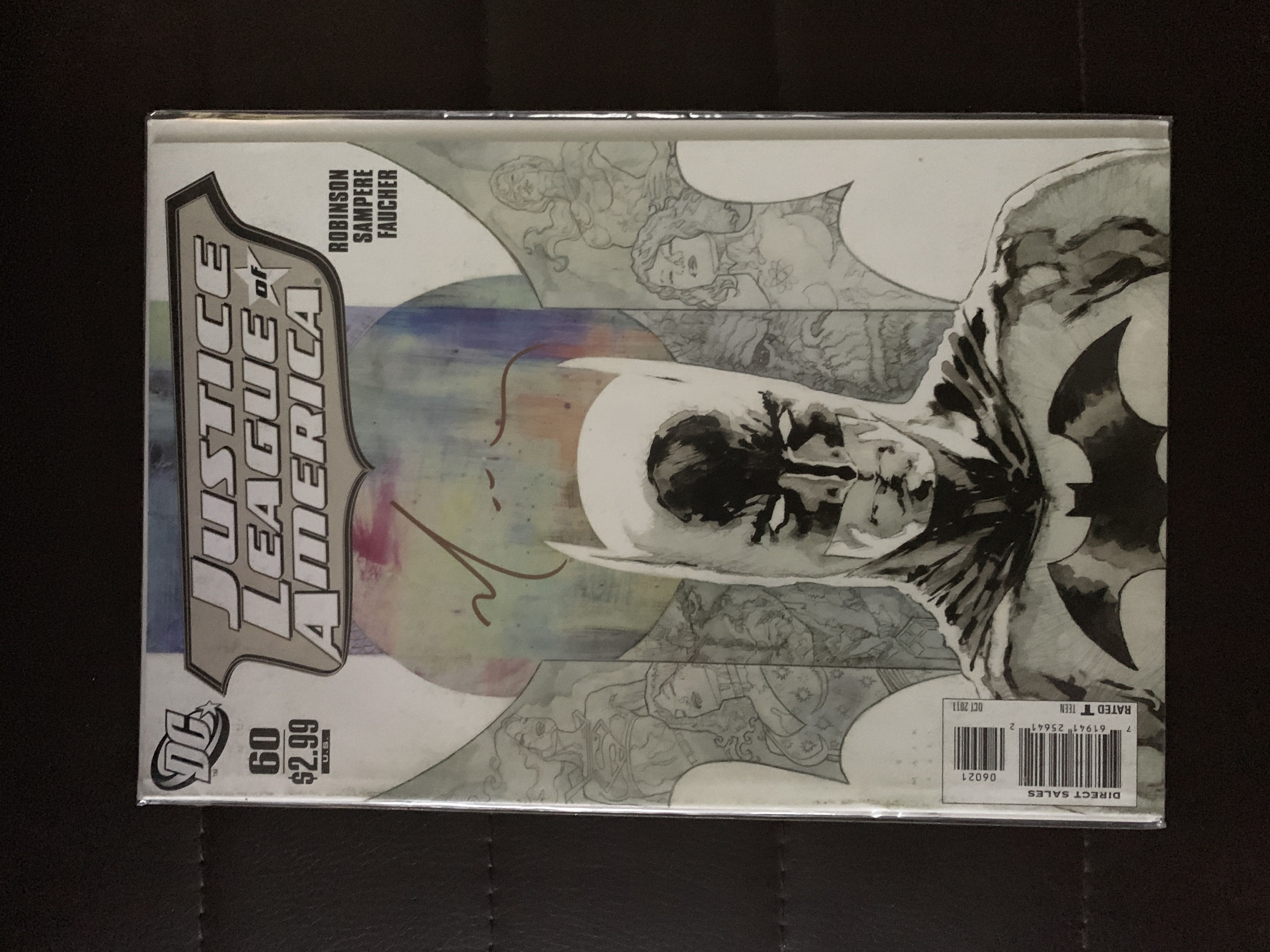 Justice League of America - DC Comics (60 - Oct 2011) comic book collectible [Barcode 761941256412] - Main Image 2