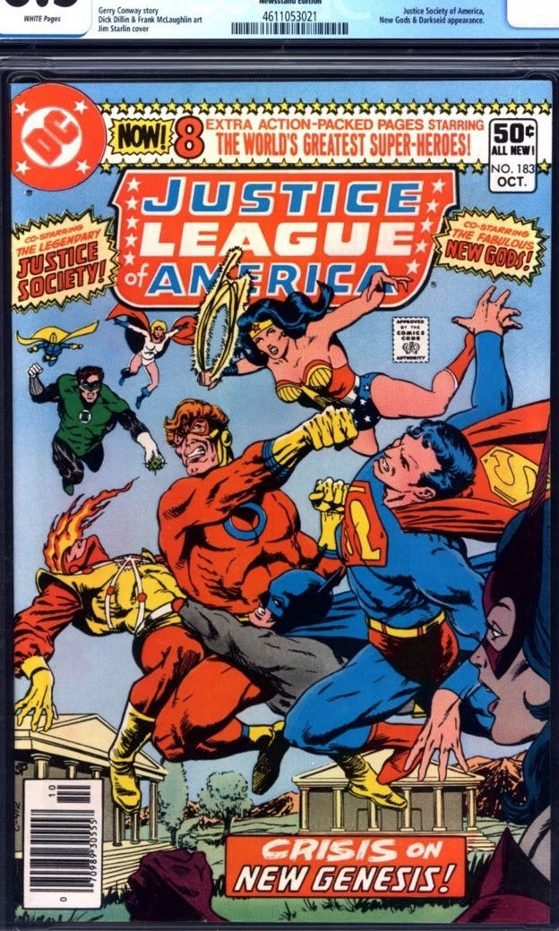 Justice League of America - DC (Detective Comics) (183 - Oct 1980) comic book collectible - Main Image 3