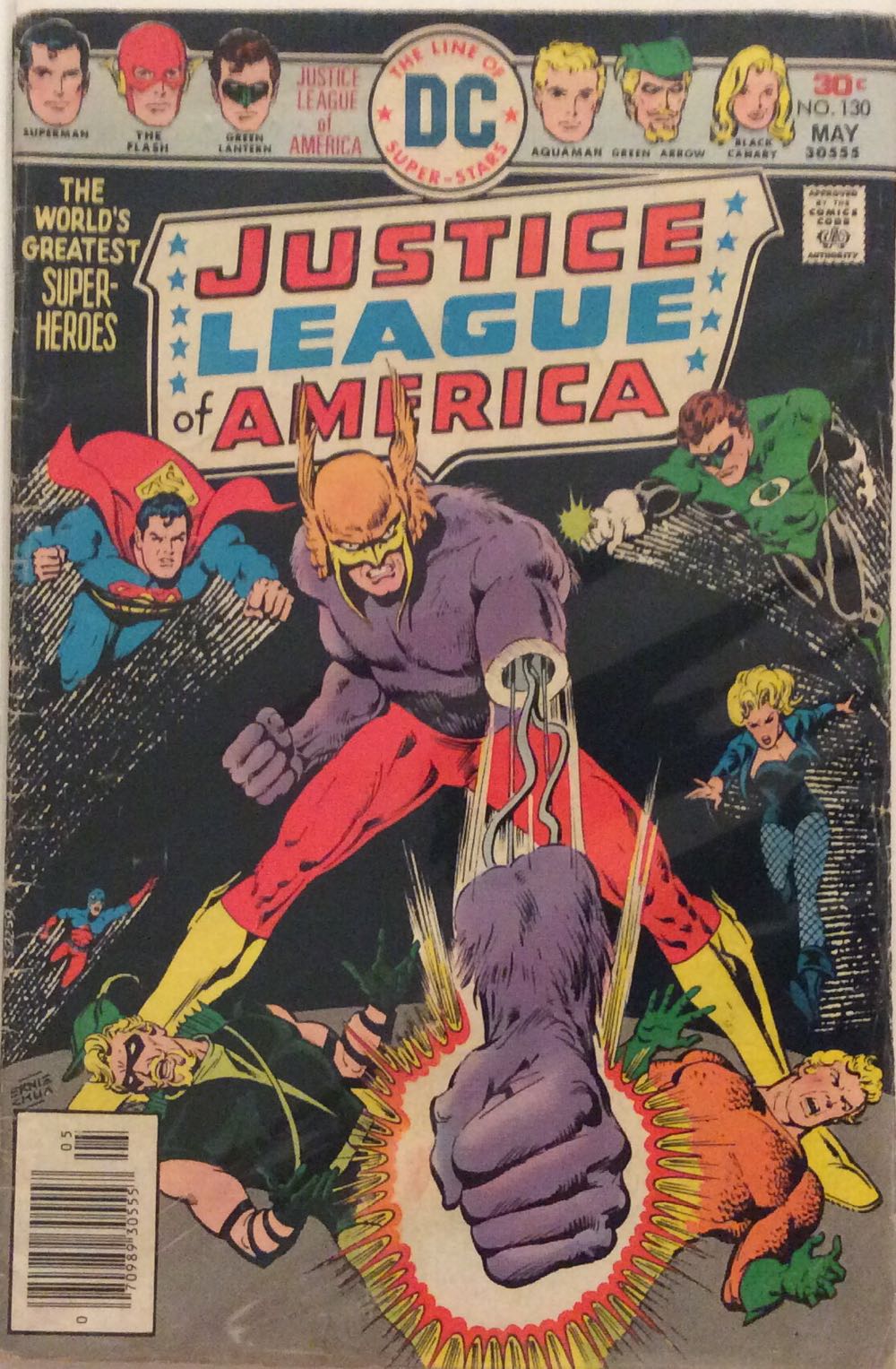 Justice League of America (1960) - DC Comics (130 - 05/1976) comic book collectible - Main Image 2