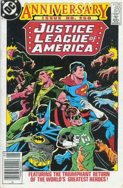 Justice League of America (Vol. 1) - DC Comics (250 - May 1986) comic book collectible - Main Image 1