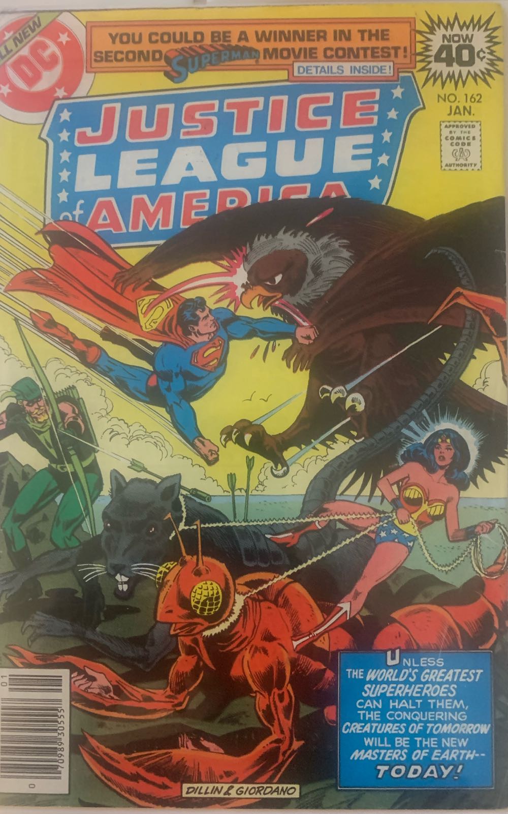Justice League of America - DC Comics (162 - Jan 1979) comic book collectible - Main Image 3