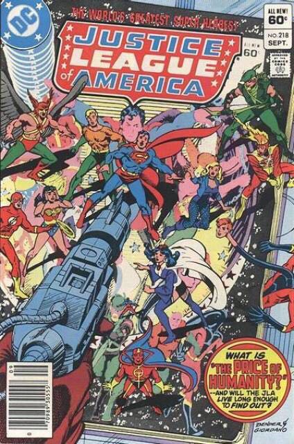 Justice League of America - DC Comics (218 - Sep 1983) comic book collectible [Barcode 070989305557] - Main Image 1