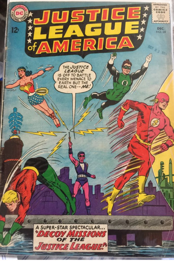 Justice League of America - DC Comics (24 - 12/1963) comic book collectible - Main Image 1
