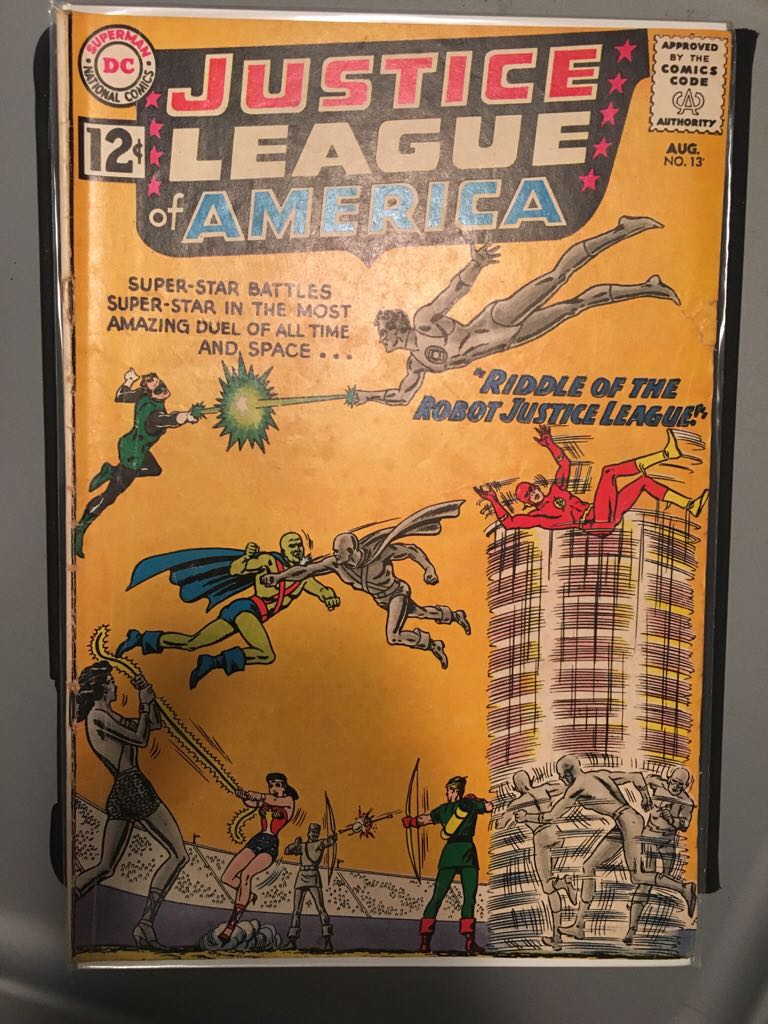 Justice League of America (13 - Aug 1962) comic book collectible - Main Image 1