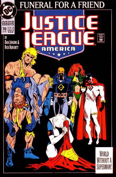 Justice League America - DC Comics (70 - Jan 1993) comic book collectible - Main Image 1