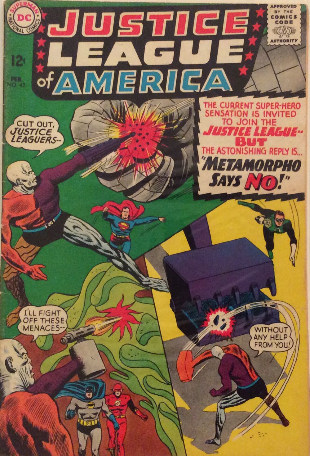 JLA - DC Comics (42 - Feb 1966) comic book collectible - Main Image 2
