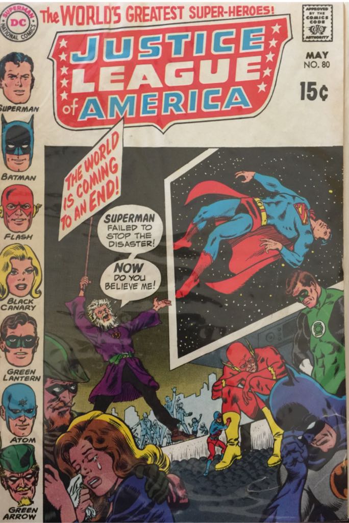 Justice League of America  (80 - 05/1970) comic book collectible - Main Image 1