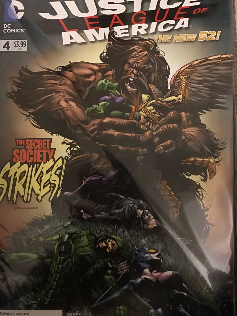 Justice League of America - DC Comics (4 - Jul 2013) comic book collectible [Barcode 76194131154800411] - Main Image 1
