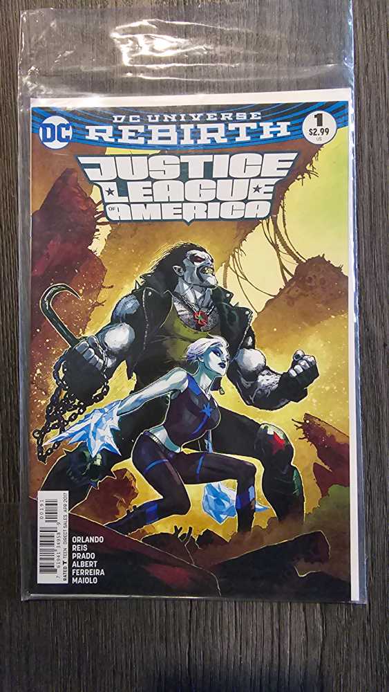 Justice League of America  (1 - 04/2017) comic book collectible - Main Image 2