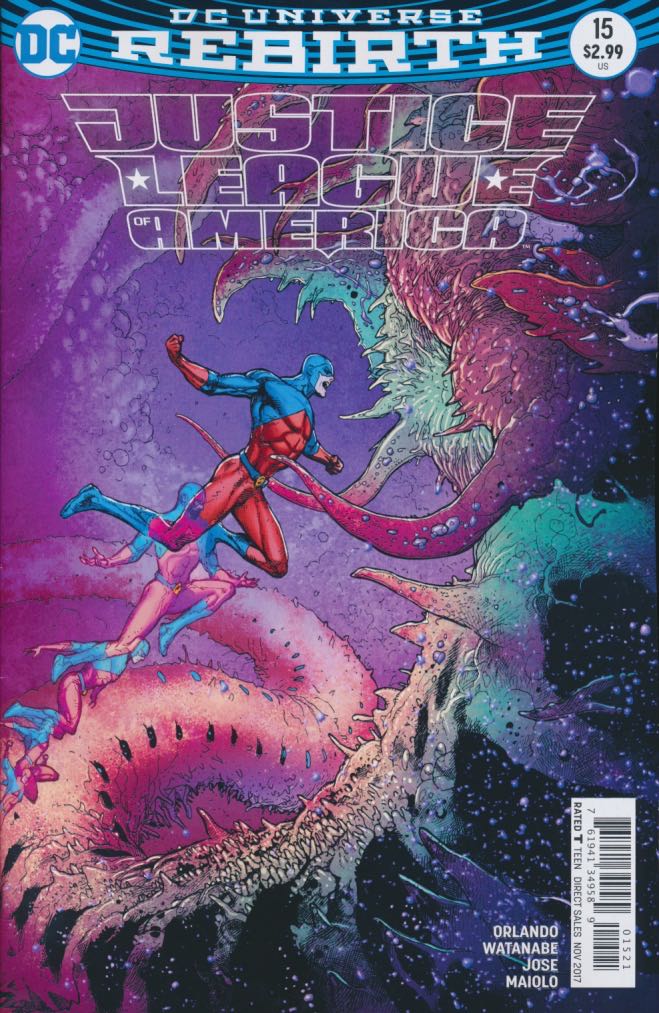 Justice League of America - DC Comics (15) comic book collectible [Barcode 76194134958901521] - Main Image 1
