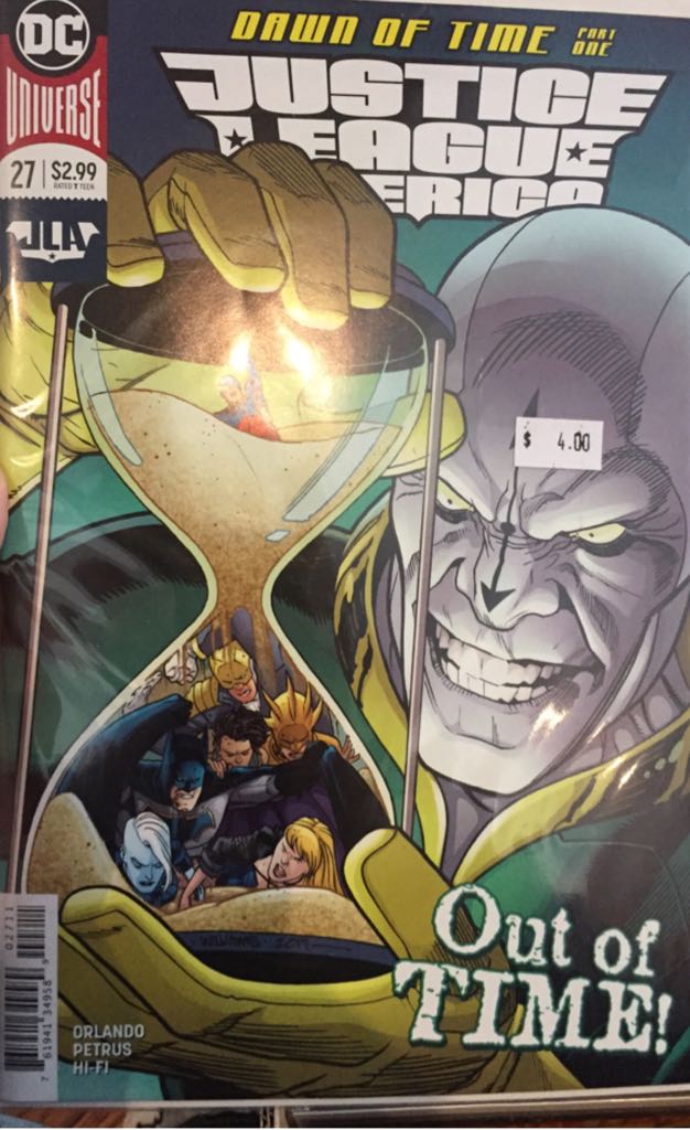Justice League of America - DC Comics (27 - May 2018) comic book collectible [Barcode 76194134958902711] - Main Image 1