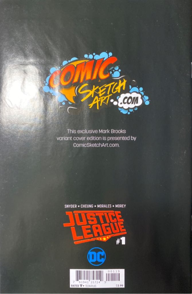 Justice League - DC (1 - Aug 2018) comic book collectible [Barcode 76194135724900119] - Main Image 2