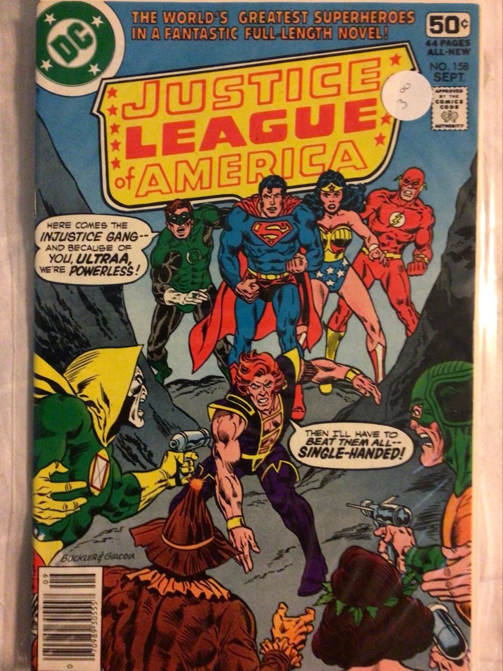 Justice League of America - DC Comics (158 - 09/1978) comic book collectible - Main Image 3