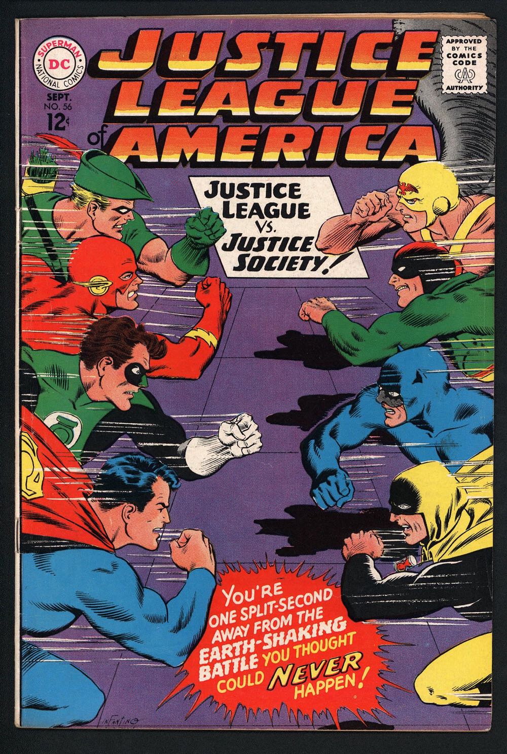 Justice League of America - DC (Detective Comics) (56 - 09/1967) comic book collectible - Main Image 3