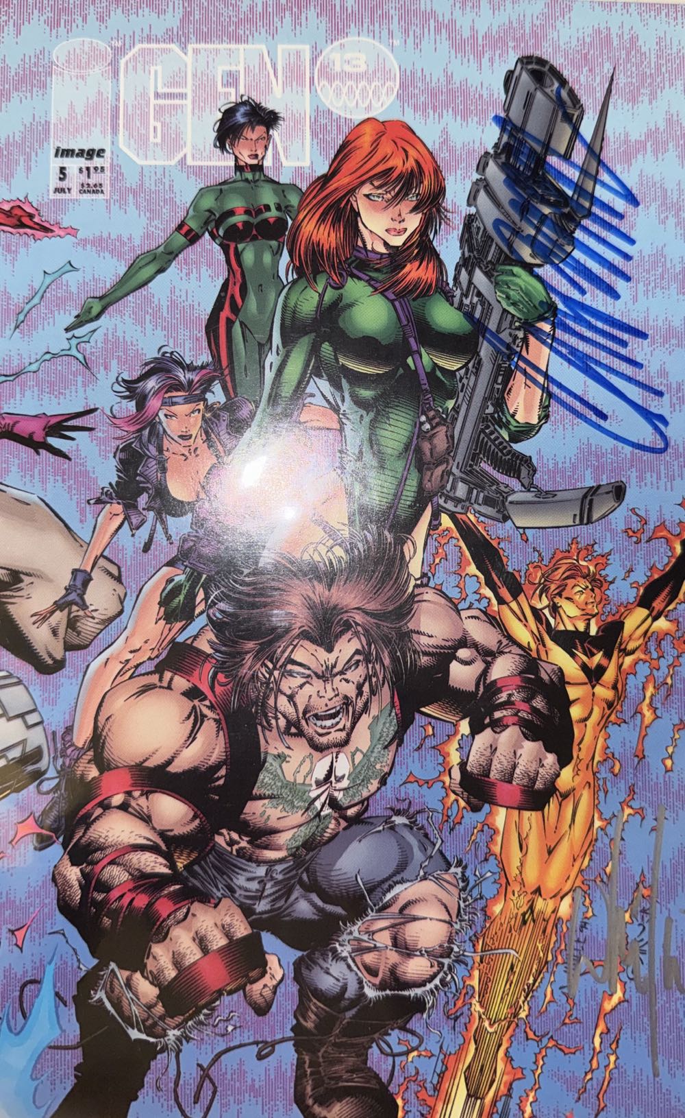 Gen13 (vol.1) - Image Comics (5 - Jul 1995) comic book collectible [Barcode 761941255385] - Main Image 3