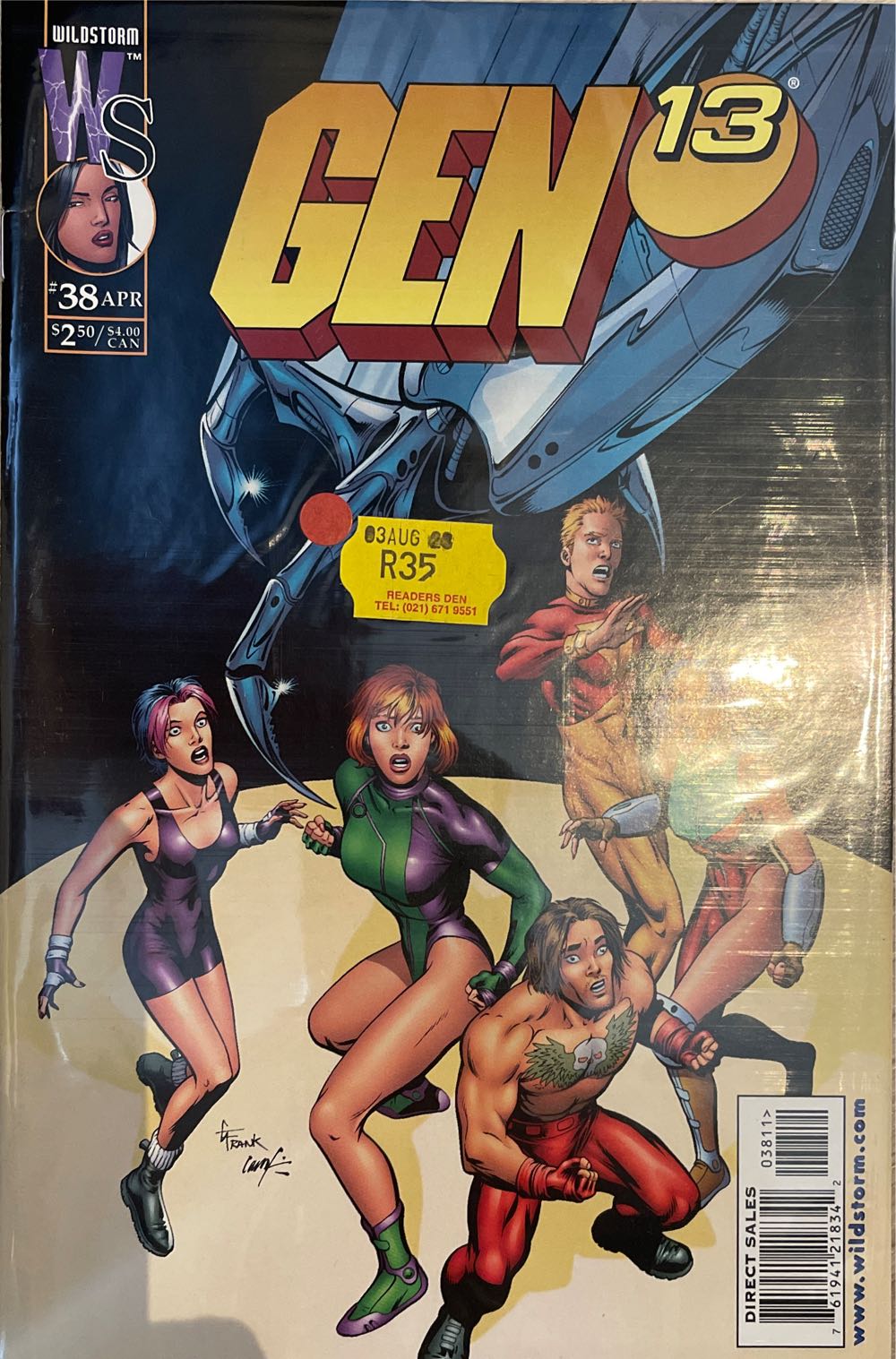 Gen 13 - Wildstorm (38 - Apr 1999) comic book collectible [Barcode 76194121834203811] - Main Image 2