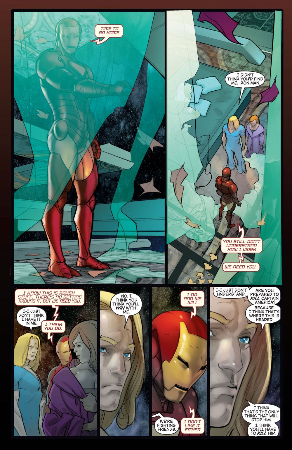 New Avengers - Marvel Comics (24 - 11/2006) comic book collectible [Barcode 759606055470] - Main Image 4