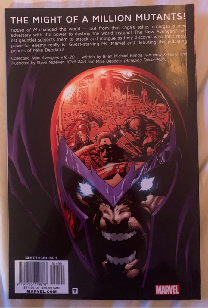 The New Avengers Vol. 4: The Collective - Marvel (#16-20) comic book collectible [Barcode 9780785119876] - Main Image 2