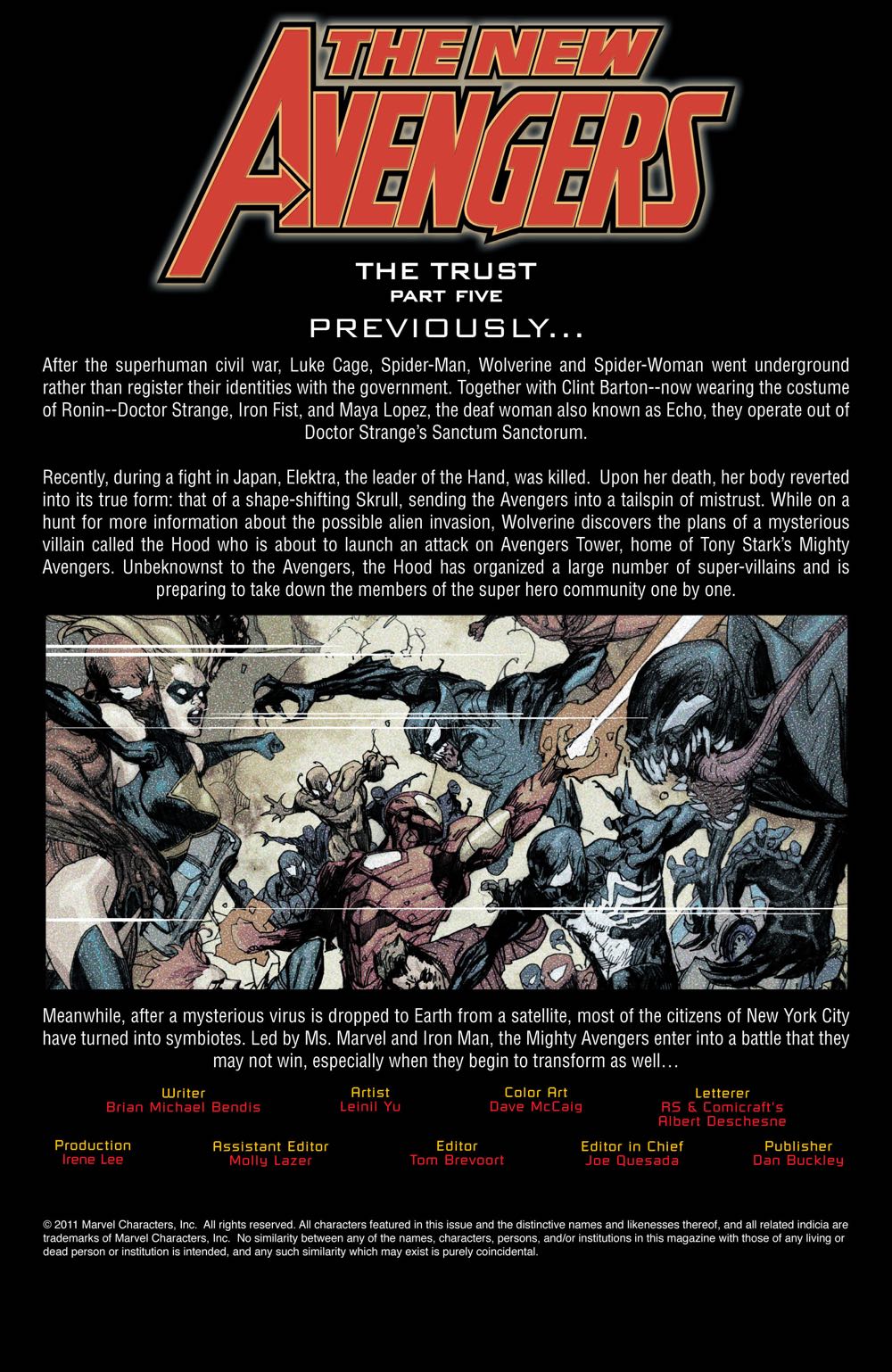 New Avengers - Marvel Comics (36 - Jan 2008) comic book collectible [Barcode 759606055470] - Main Image 2