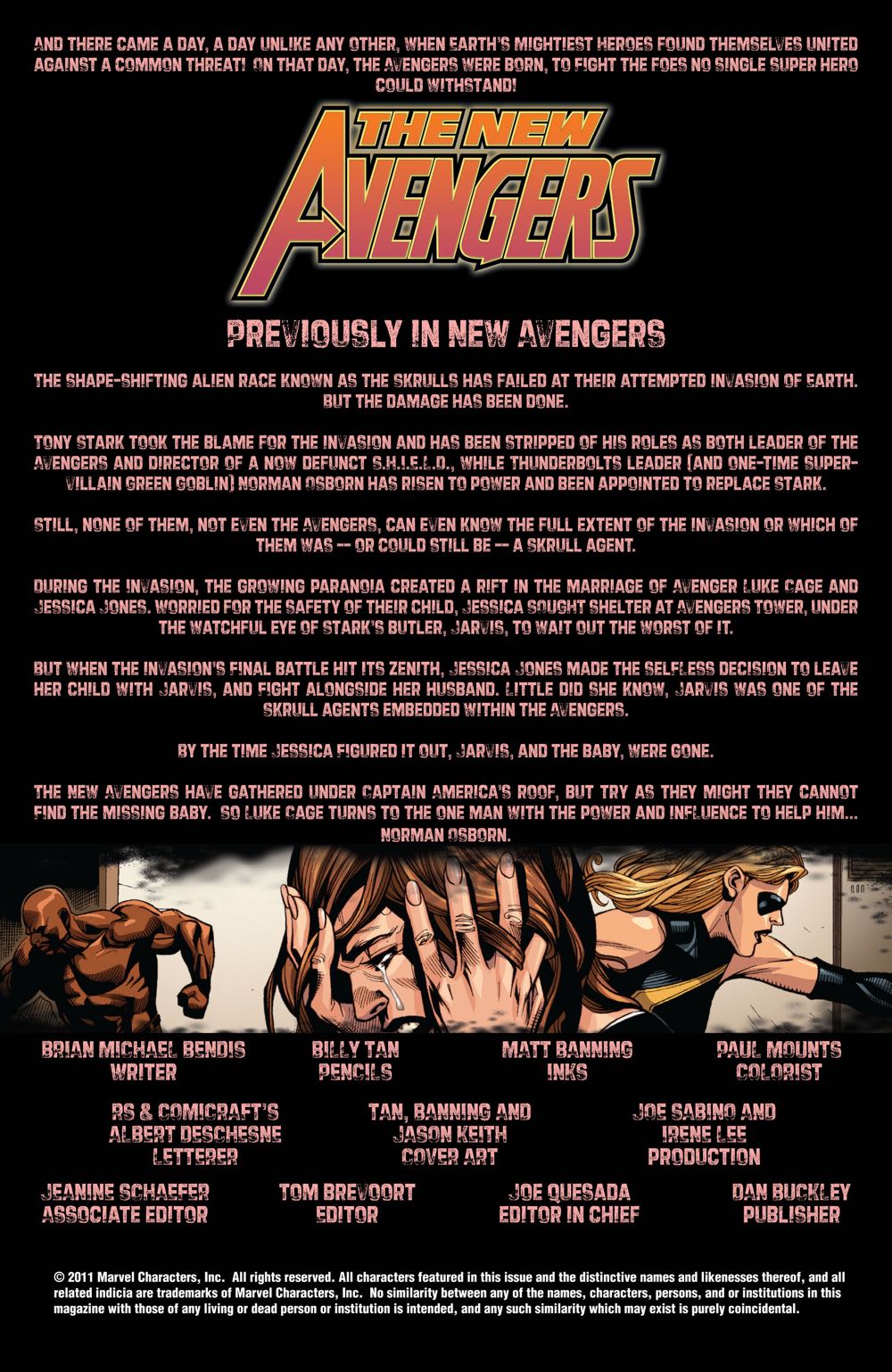 New Avengers - Marvel Comics (49 - Mar 2009) comic book collectible [Barcode 759606055470] - Main Image 2