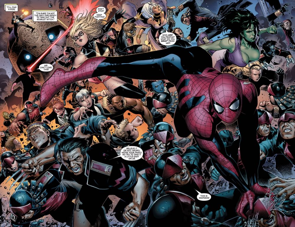 New Avengers - Marval Comics (45 - Nov 2008) comic book collectible [Barcode 759606055470] - Main Image 3