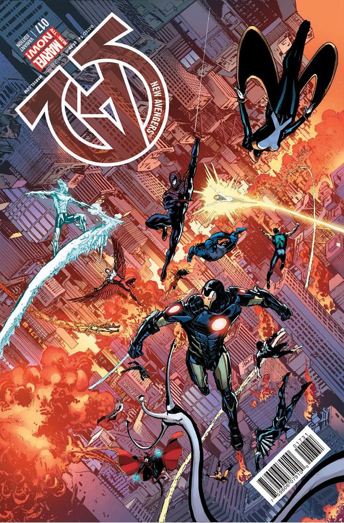 New Avengers  (17) comic book collectible [Barcode 759606055470] - Main Image 1