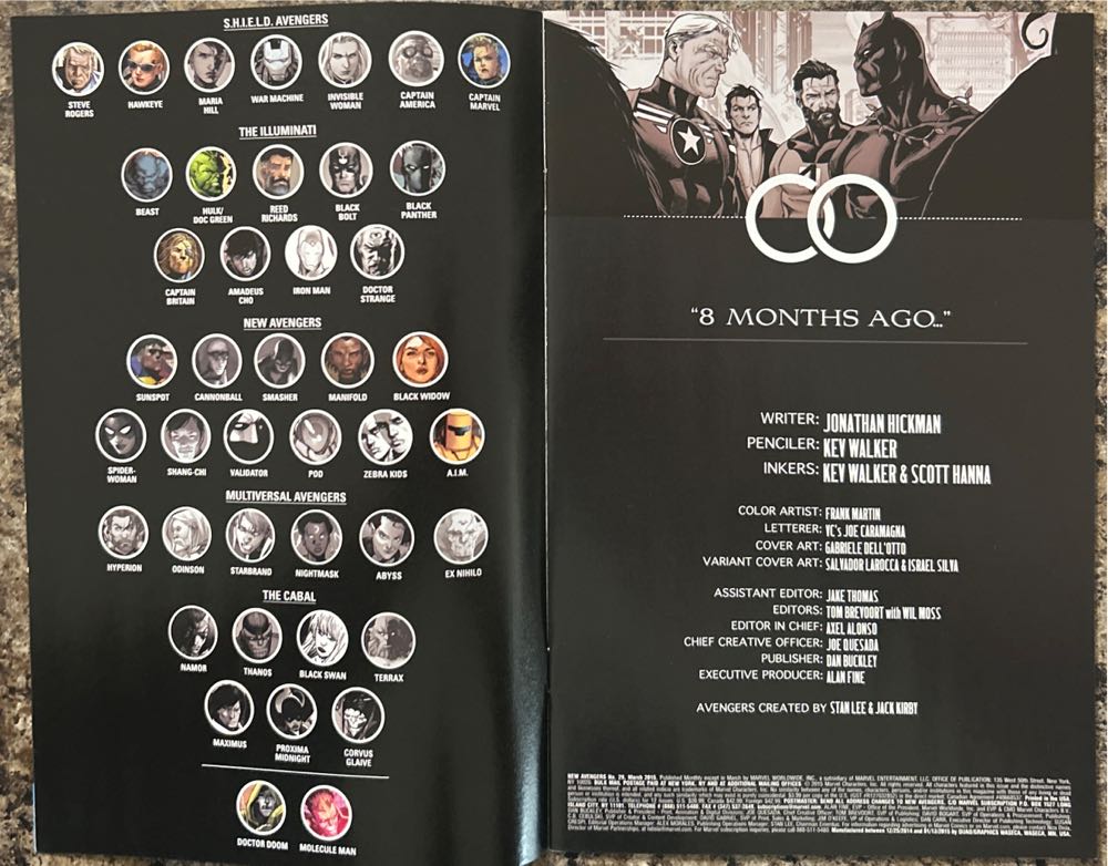 New Avengers - Marvel Comics (29 - Mar 2015) comic book collectible [Barcode 75960607910002911] - Main Image 3