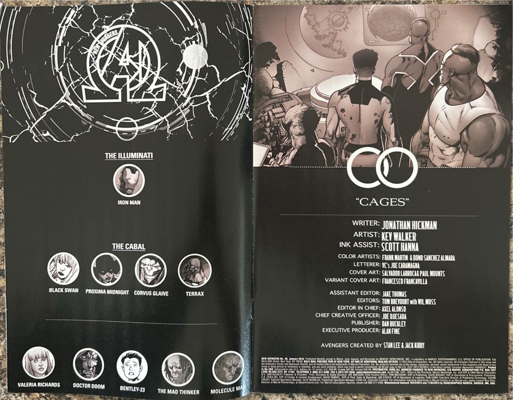 New Avengers - Marvel Comics (26 - Jan 2015) comic book collectible [Barcode 75960607910002611] - Main Image 3