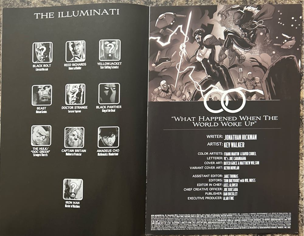 New Avengers - Marvel Comics (25 - Dec 2014) comic book collectible [Barcode 75960607910002511] - Main Image 3