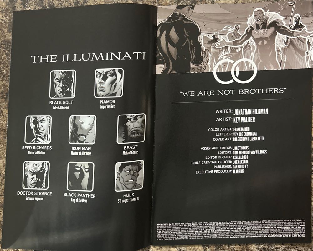 The New Avengers - Marvel (22 - Oct 2014) comic book collectible [Barcode 75960607910002211] - Main Image 3