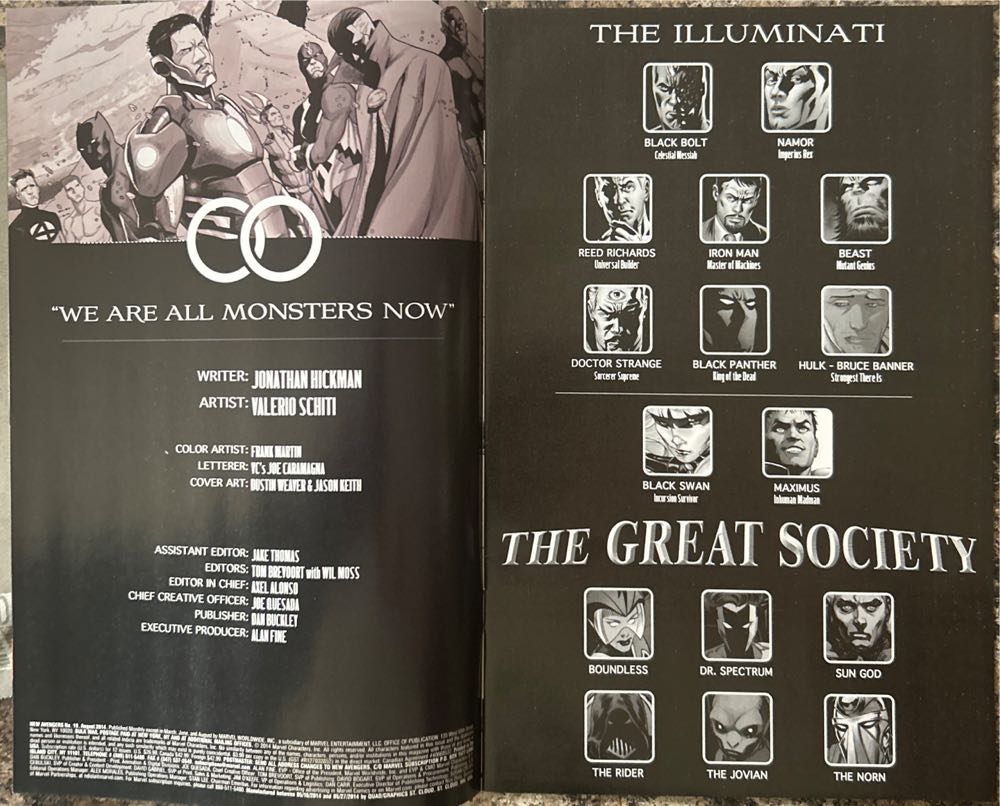 New Avengers - Marvel Comics (19 - Aug 2014) comic book collectible [Barcode 75960607910001911] - Main Image 3