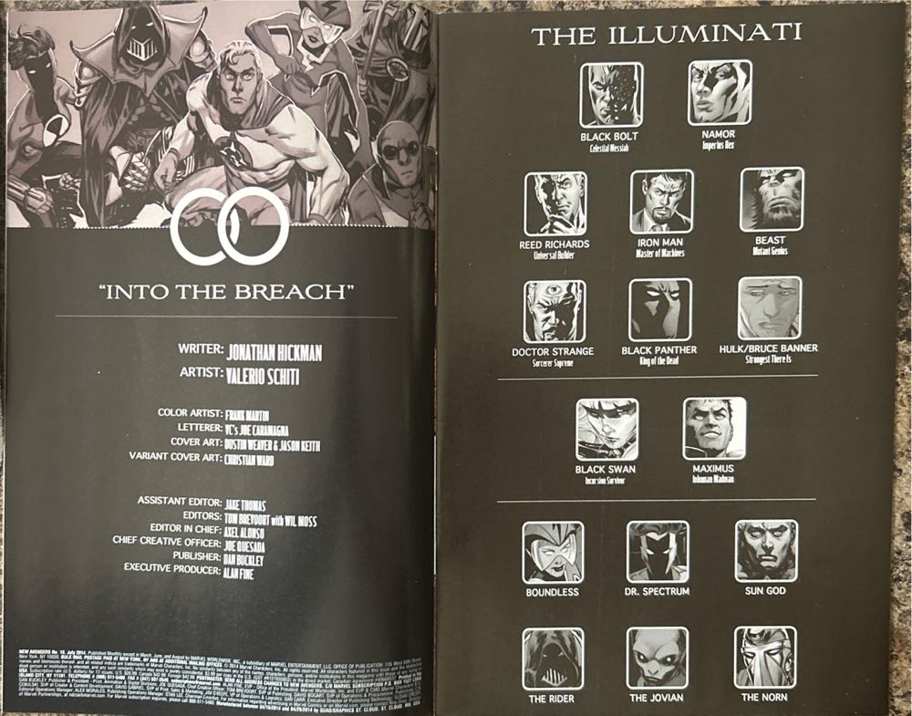 New Avengers - Marvel Comics (18 - 07/2014) comic book collectible [Barcode 75960607910001811] - Main Image 3