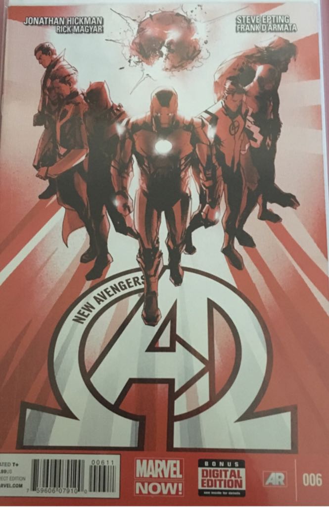 New Avengers 2013 - Marvel (6 - Jul 2013) comic book collectible [Barcode 75960607910000611] - Main Image 1