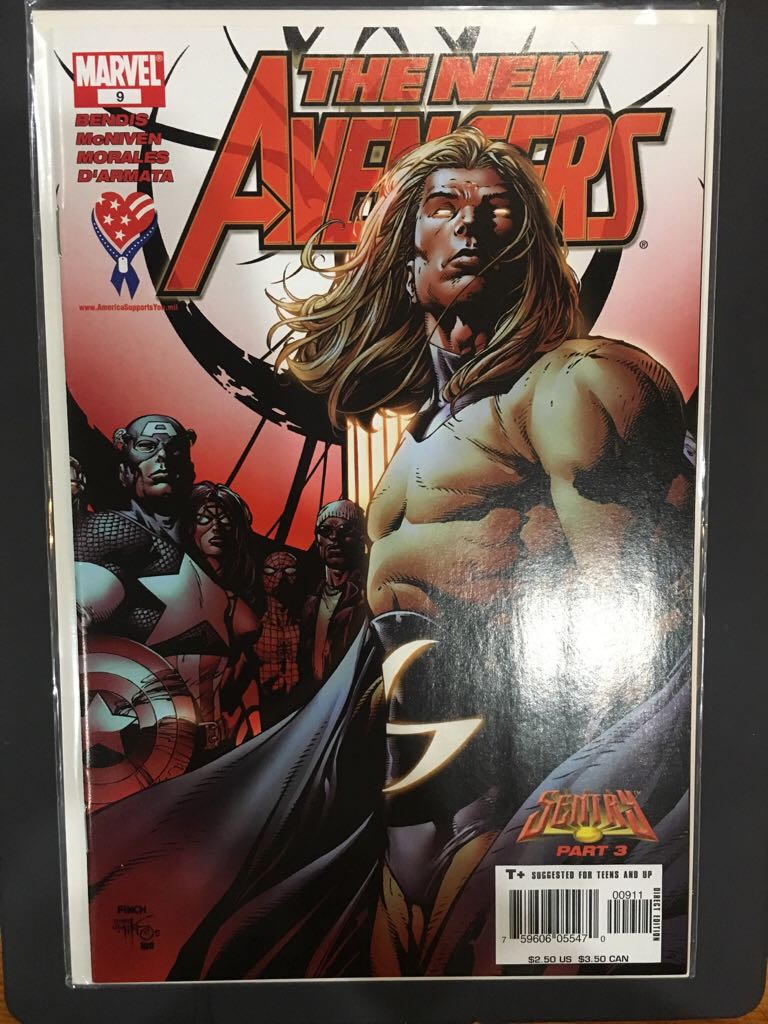 New Avengers (9 - Sep 2005) comic book collectible - Main Image 1
