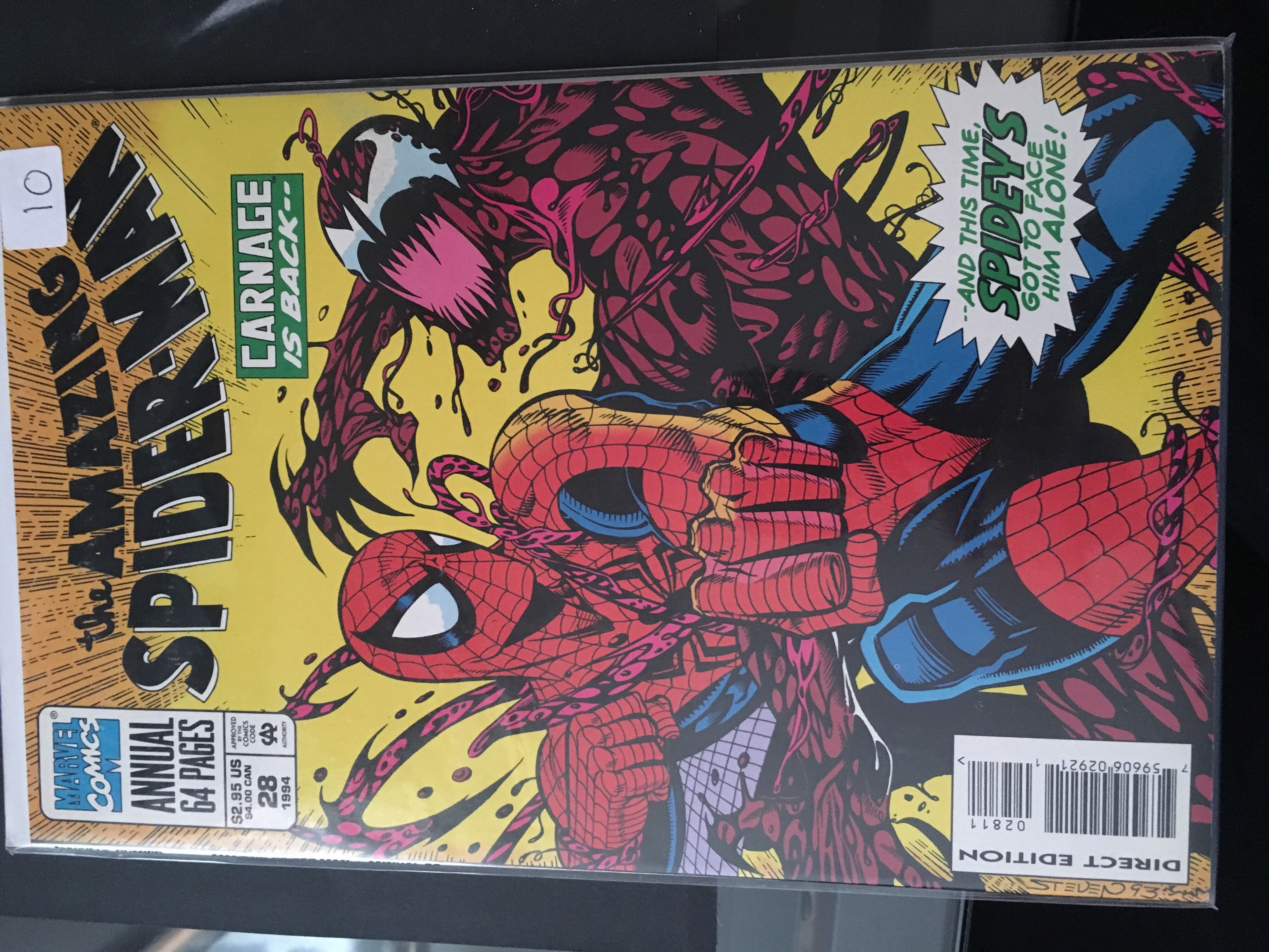 Amazing Spiderman 28th Annual  (28 - May 1994) comic book collectible [Barcode 759606029211] - Main Image 2