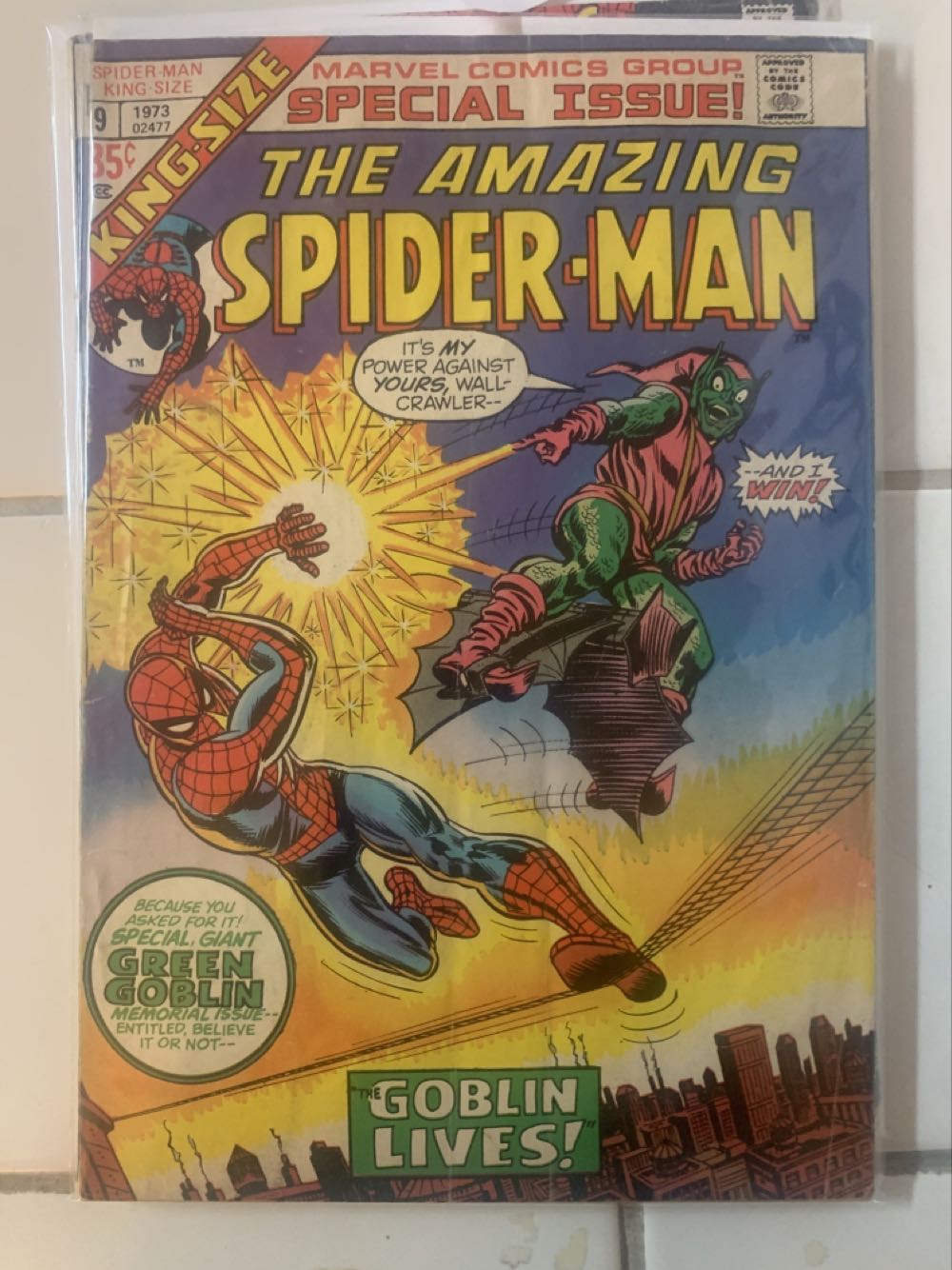 Amazing Spider-Man Annual - Marvel Comics Group (9 - 07/1973) comic book collectible - Main Image 3