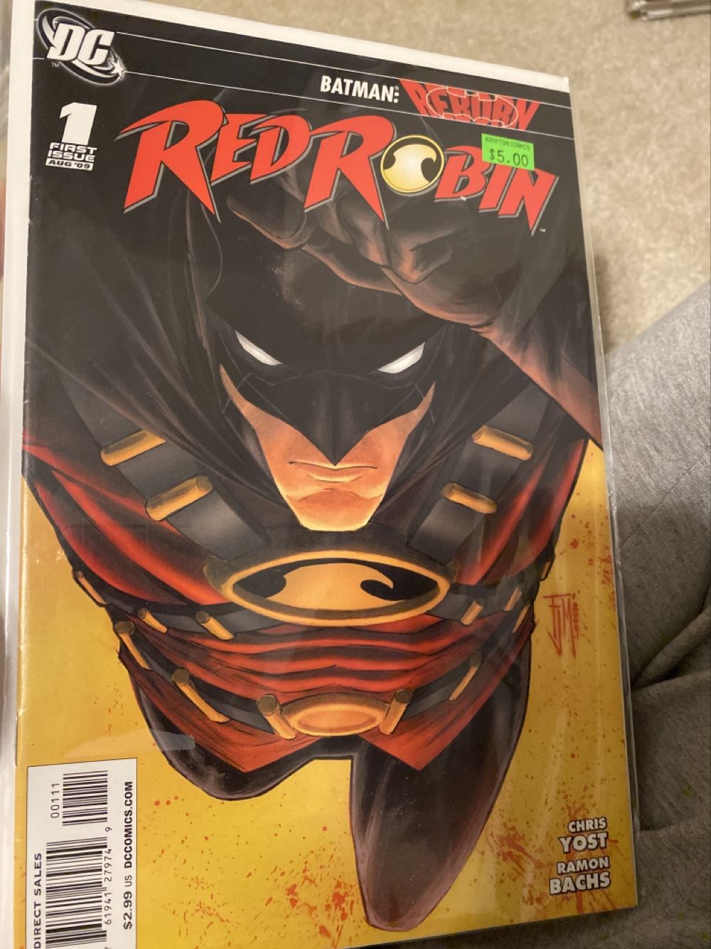Red Robin - DC Comics (1 - Aug 2009) comic book collectible [Barcode 76194127974900111] - Main Image 2