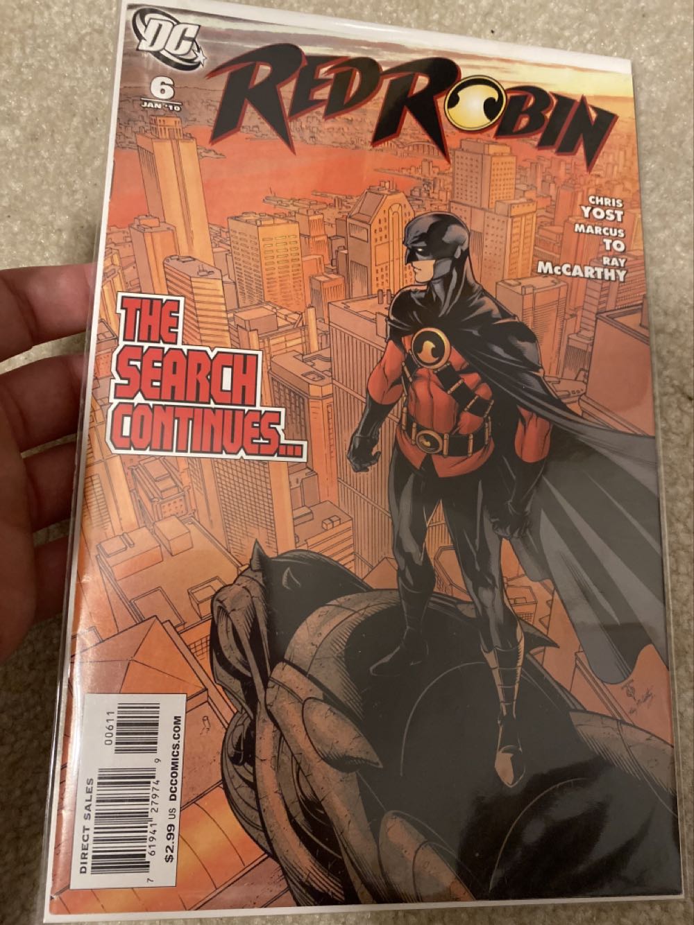 Red Robin - DC Comics (6 - Jan 2010) comic book collectible [Barcode 76194127974900611] - Main Image 2